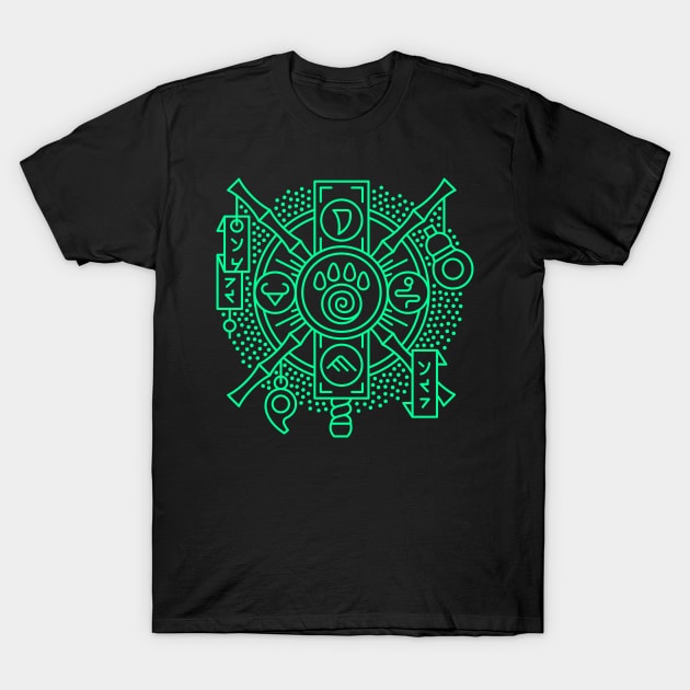 Monk — Class Crest (color) T-Shirt by dcmjs